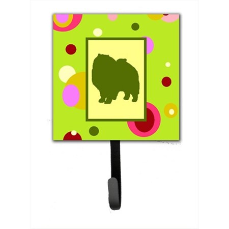 Jensendistributionservices 4.25 x 6 in. Keeshond Leash Or Key Hook MI1712437